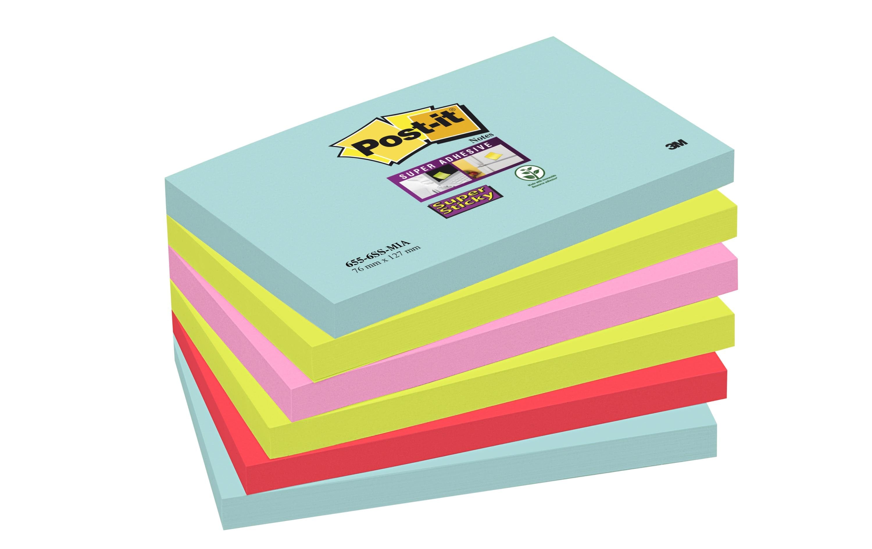 3M Post-it Super Sticky Miami
