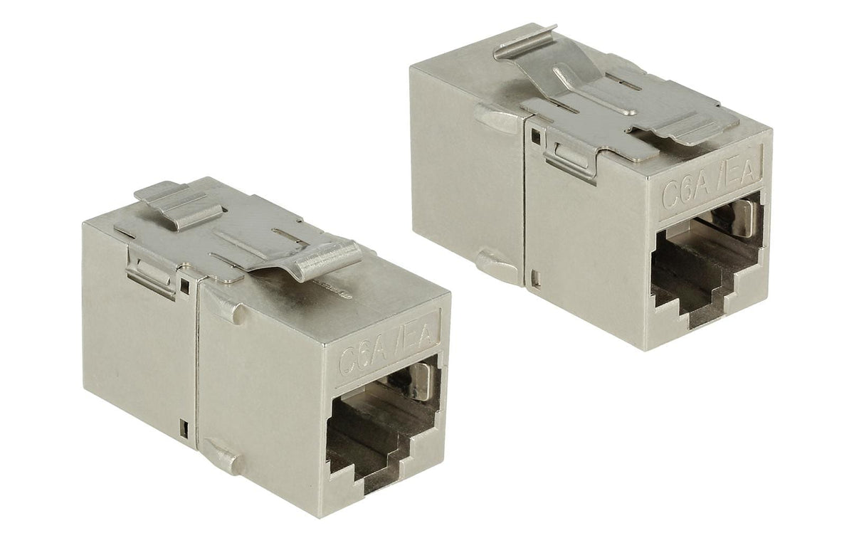 Delock Keystone Modul Cat.6A, UTP, metall