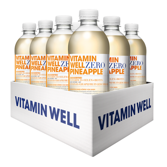 Vitamin Well | Zero | 12 x 500 ml | Ananas-Grapefruit