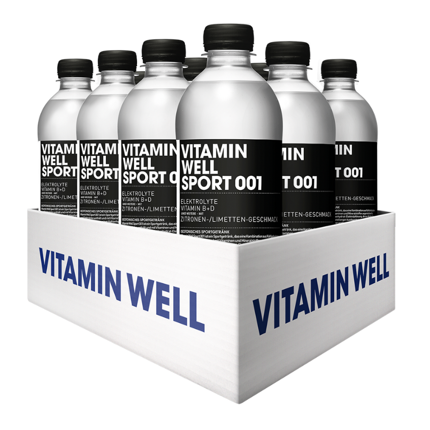 Vitamin Well | Sport 001 | 12 x 500 ml