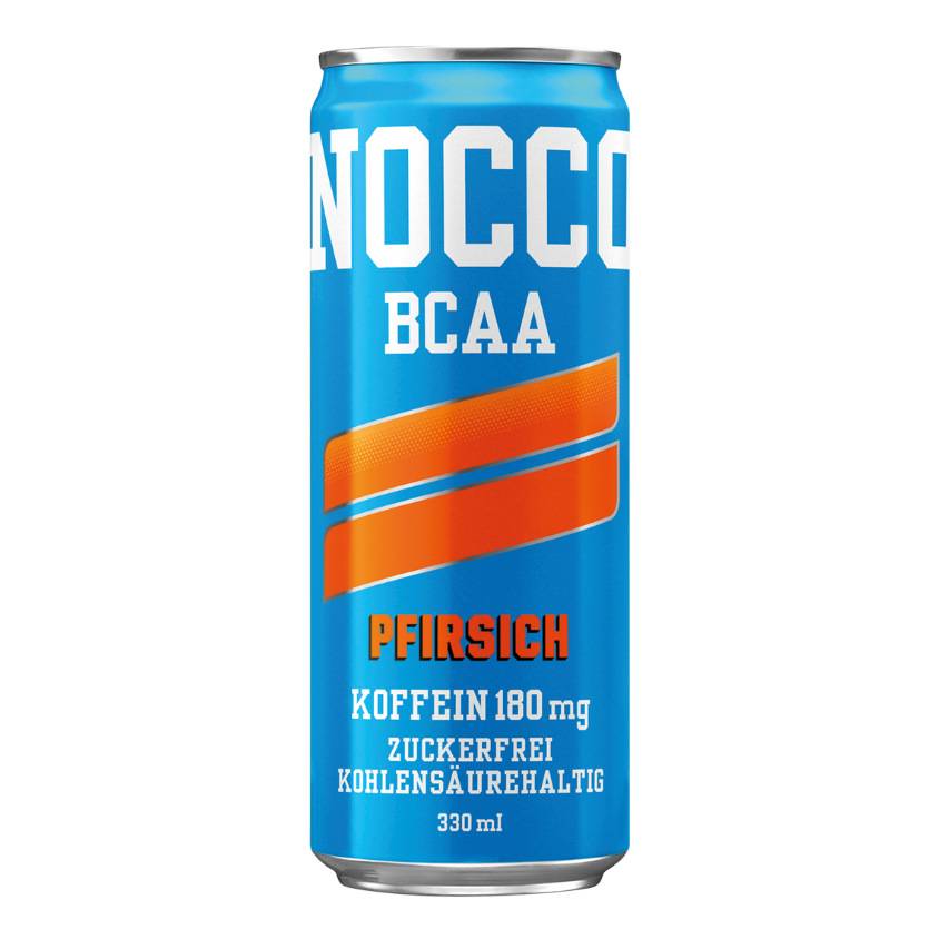 NOCCO | BCAA Energy Drink | 330 ml | Pfirsich