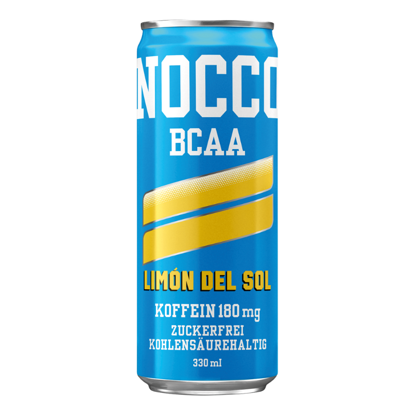 NOCCO | BCAA Energy Drink | 330 ml | Limon del Sol
