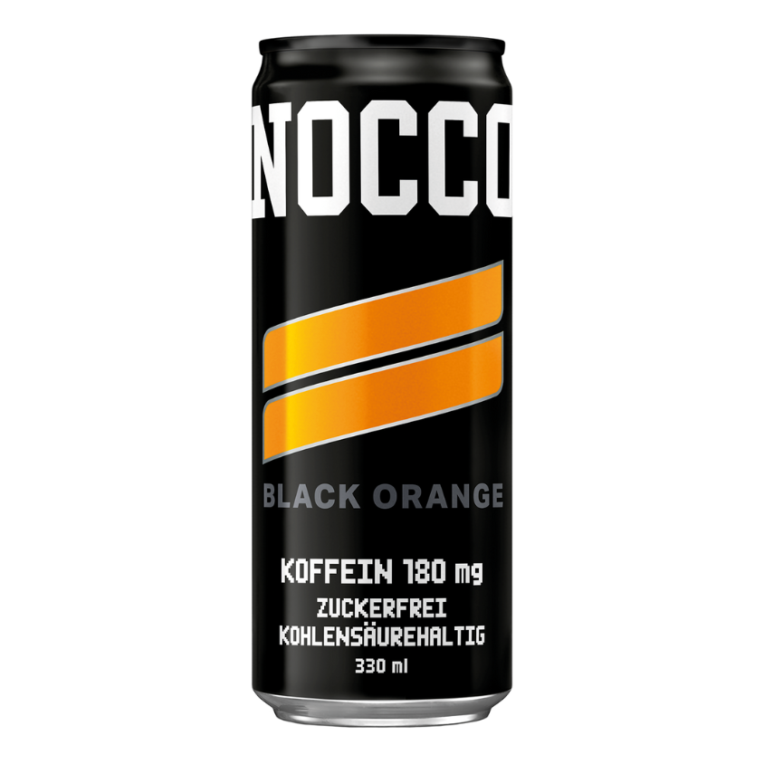 NOCCO | BCAA Energy Drink | 330 ml | Black Orange