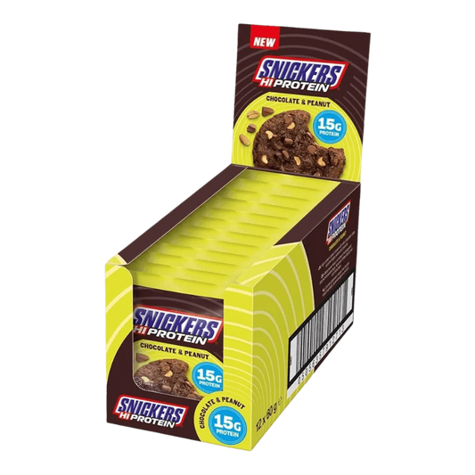 Snickers HiProtein Cookie (12x60G) Chocolate & Peanut