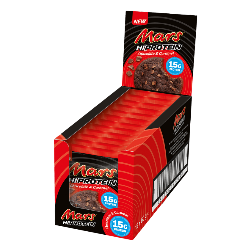 Mars HiProtein Cookie (12x60G) Chocolate & Caramel