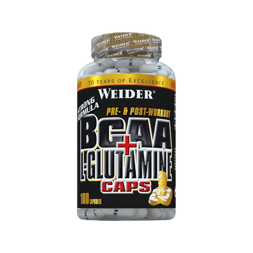 Weider BCAA + L-Glutamine (180 Caps)