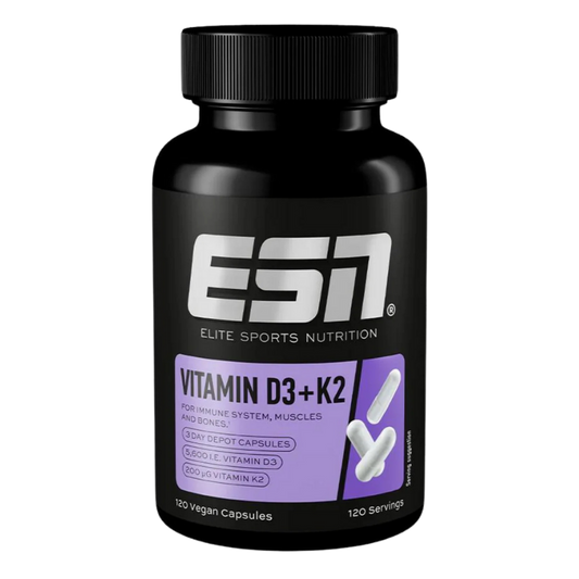 ESN Vitamin D3+K2 (120 Kapsel)
