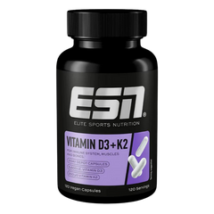 ESN Vitamin D3+K2 (120 Kapsel)