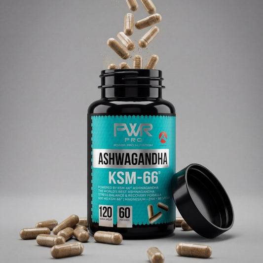 PWR Pro Ashwagandha KSM-66 (120 Caps)