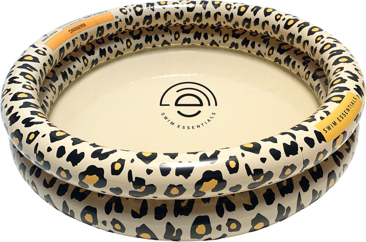 Swim Essentials | Piscine Bébé | 60cm | Léopard Beige