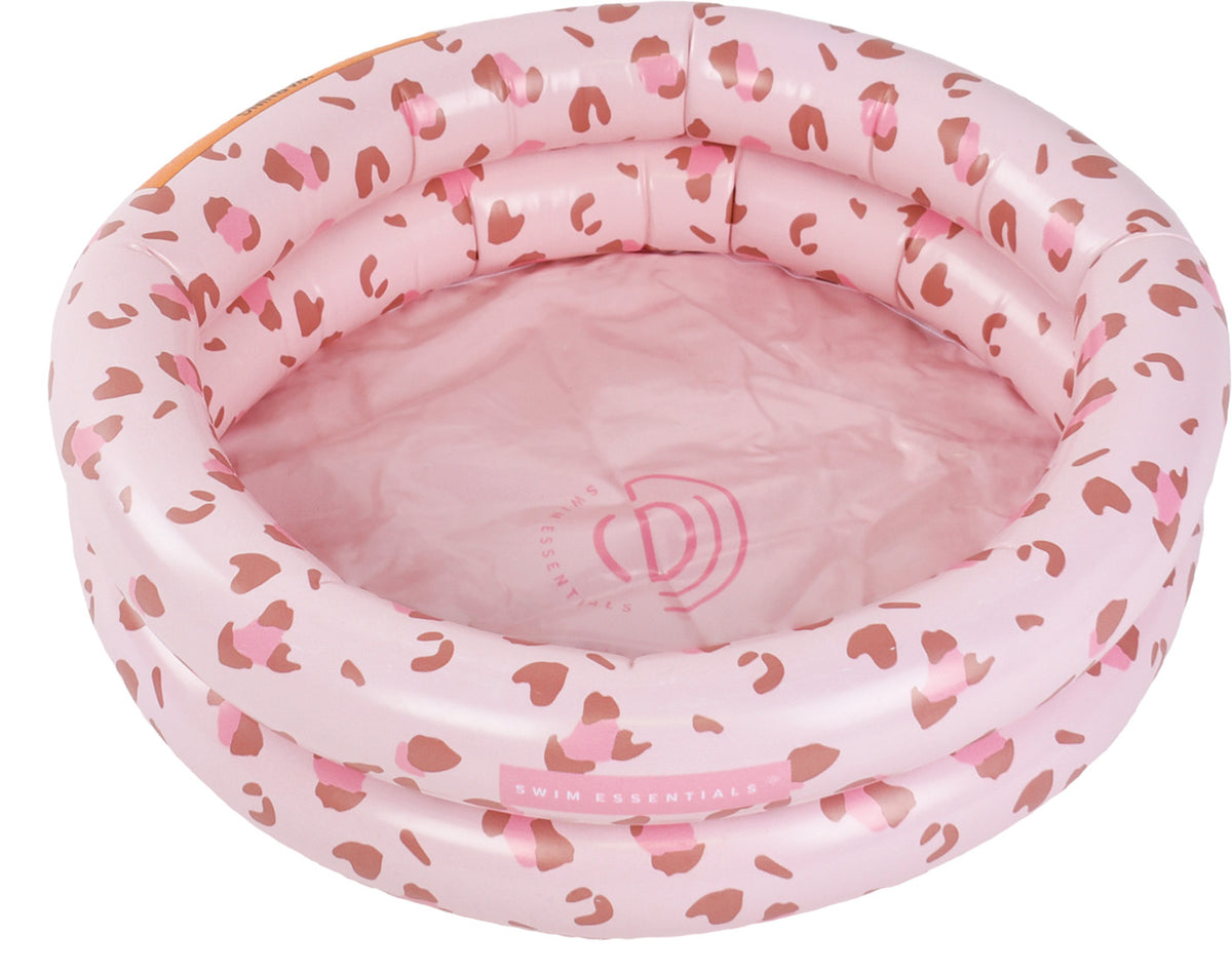 Swim Essentials | Piscina per neonati | 60 cm | Leopardato rosa antico