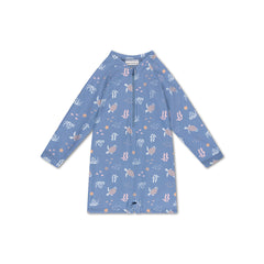 Swim Essentials | Costume da bagno bambina | 110/116 | Purple Strawberry