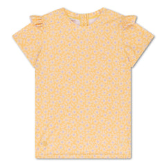 Swim Essentials | T-shirt Anti-UV Unisexe | 74/80 | Yellow Flowers