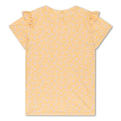 Swim Essentials | T-shirt anti-UV unisexe | Fleurs jaunes