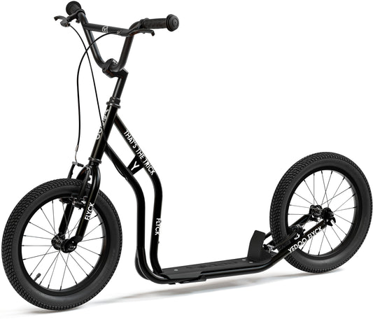 Yedoo | Scooter mit Lufträder | Flyck RunRun | Schwarz
