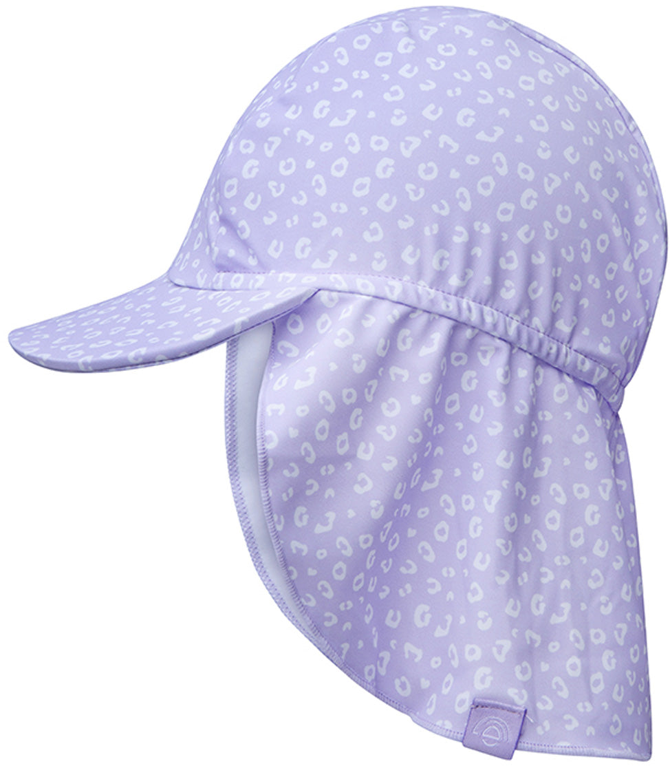 Swim Essentials | UV Sonnenhut | 1–2 Jahre | Lila Leopard