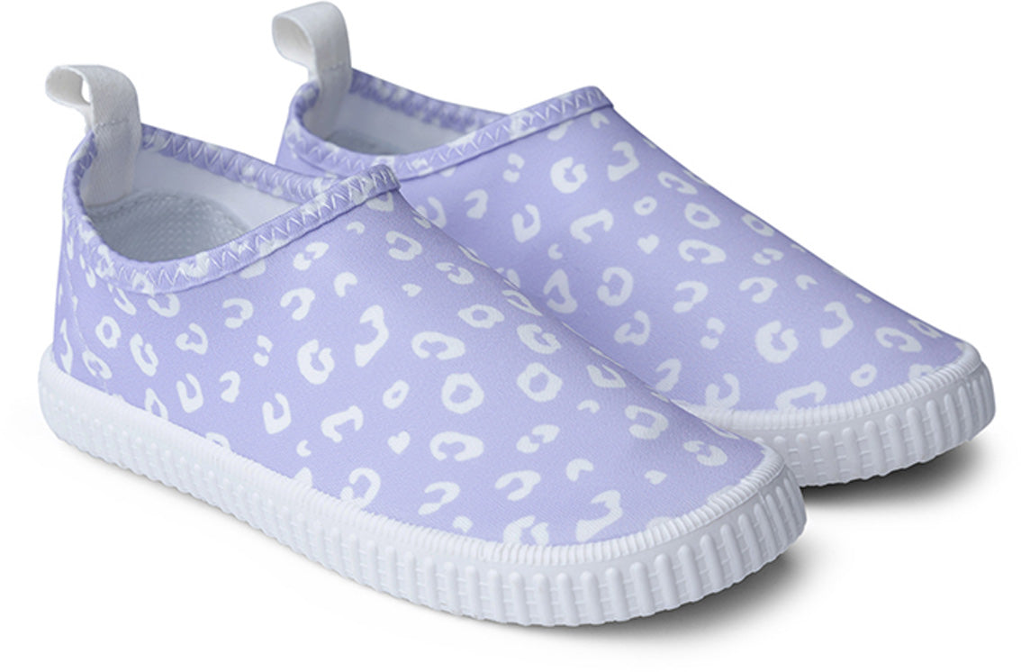 Swim Essentials | Badeschuhe Gr.19 | Lila Leopard