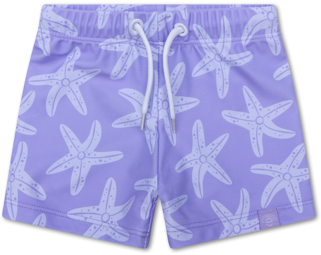 Swim Essentials | Badehose Jungs 86/92 | Lila Sea Star