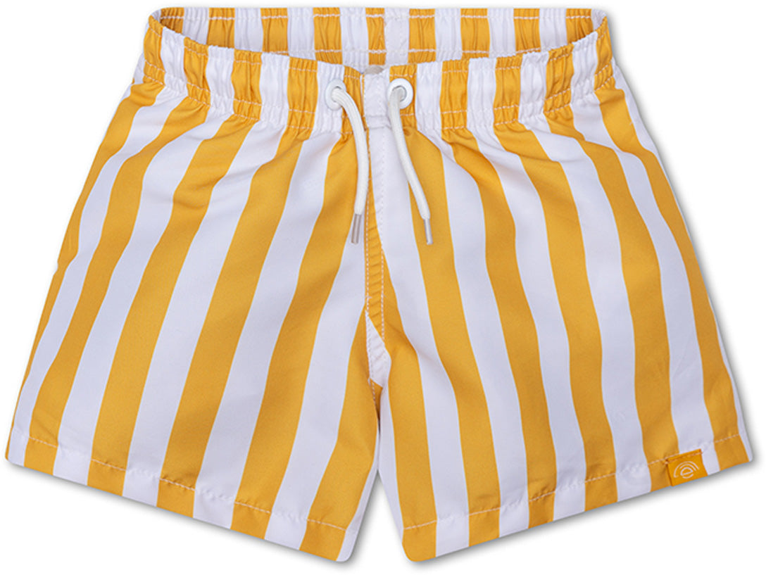 Swim Essentials | Badehose Jungs 74/80 | Yellow Striped