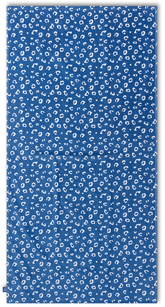 Swim Essentials | Badetuch| Blue Leopard