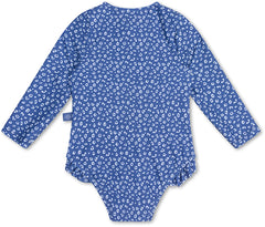 Swim Essentials | Schwimmanzug Mädchen | 98/104 | Blue Leopard