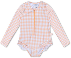 Swim Essentials | Maillot de bain fille | 98/104 | Abricot Orange