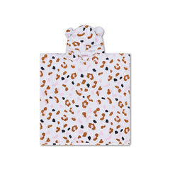 Swim Essentials | Luxe Beach Poncho | Kaki Leopard