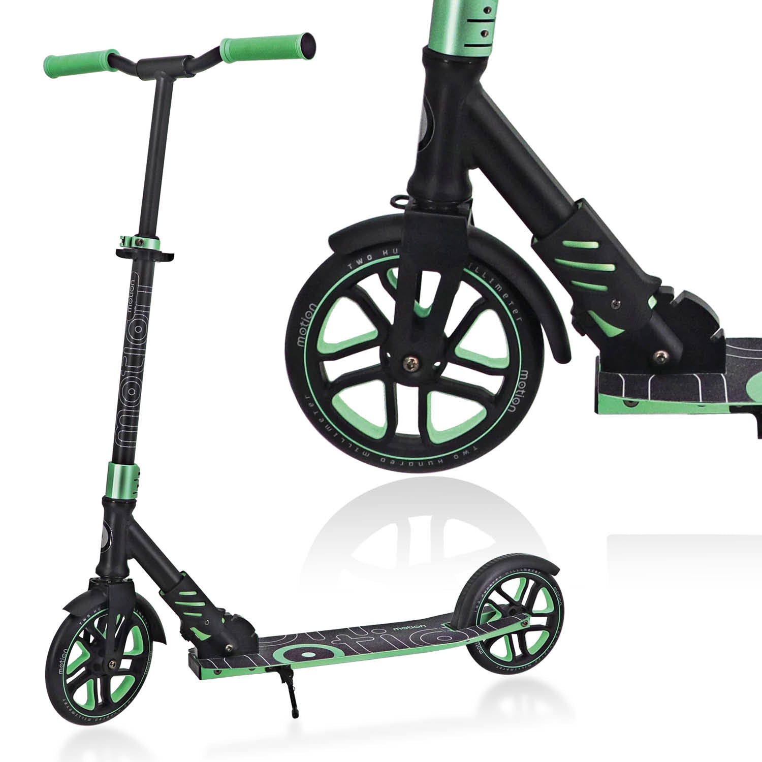 Motion Scooter | Speedy 200mm | Mint-Black