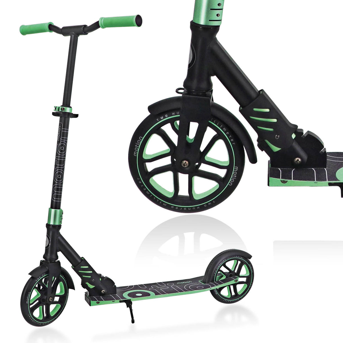 Motion Scooter | Speedy 200mm | Mint-Black