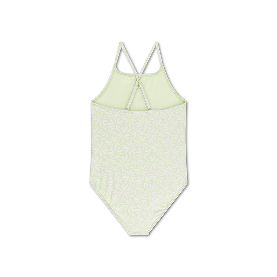 Swim Essentials | Badeanzug Mädchen | Green Matcha