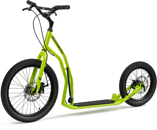 Yedoo | Trottinette avec roues gonflables | Mezeq RunRun | Vert