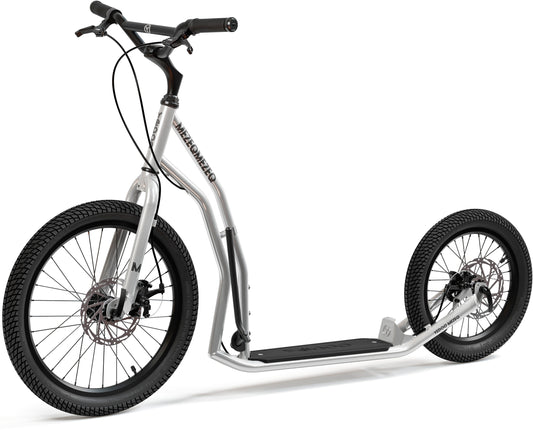 Yedoo | Scooter mit Lufträder | Mezeq RunRun | Silber