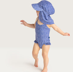 Swim Essentials | UV Sonnenhut | 2-4 Jahre | Blue Leopard