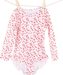 Swim Essentials | Schwimmanzug Mädchen | 86/92 | Pink Leopard