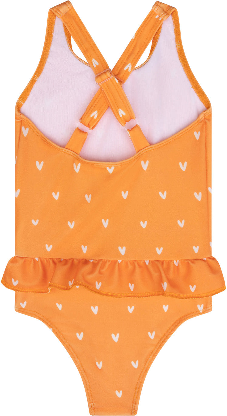 Swim Essentials | Costume da bagno ragazza | 110/116 | Pink Leopard