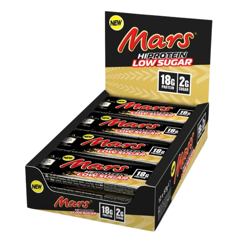 Barre Mars hyperprotéinée à faible teneur en sucre (12x57g)