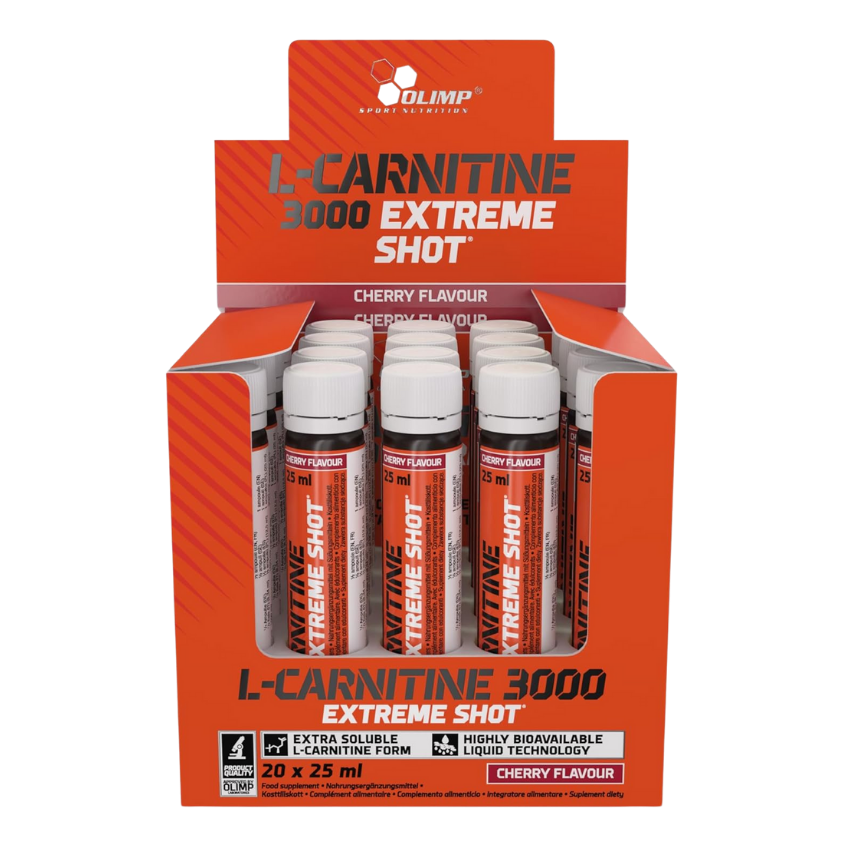 Olimp | L-Carnitine 3000 Extreme Shot | 20 x 25 ml