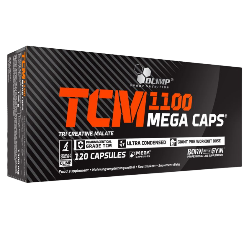 Olimp | Tri-Creatine Malat (TCM) Mega Caps | 120 Caps