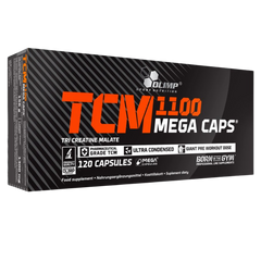 Olimp | Tri-Creatine Malat (TCM) Mega Caps | 120 Caps
