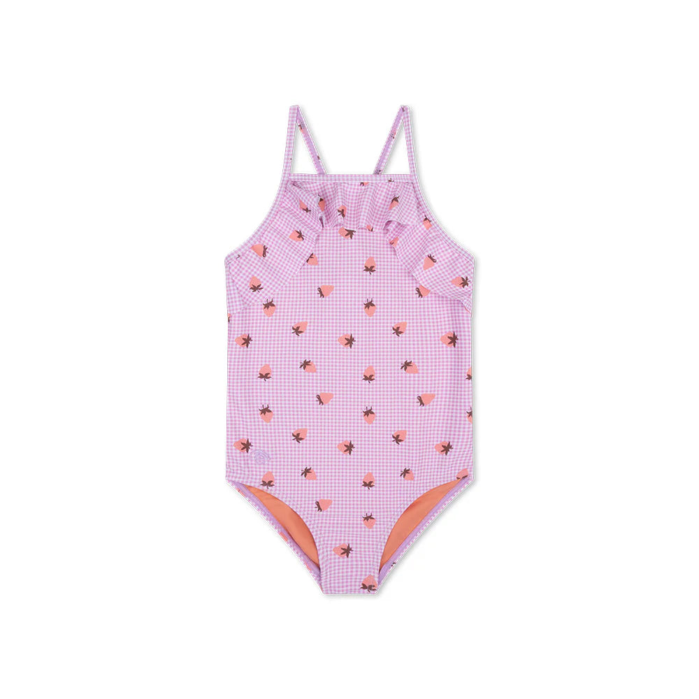 Swim Essentials | Badeanzug Mädchen 86/92 | Strawberry Fields