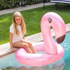 Swim Essentials | Schwimmring | 95 cm | Rose Gold Flamingo