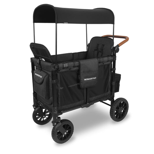 Wonderfold | Bollerwagen | W2 Luxe | Volcano Black