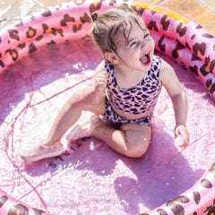 Swim Essentials | Piscina per bebè | 100 cm | Rose Gold Leopard