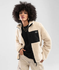 Siroko Damen Sherpa-Jacke