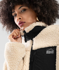 Siroko Damen Sherpa-Jacke