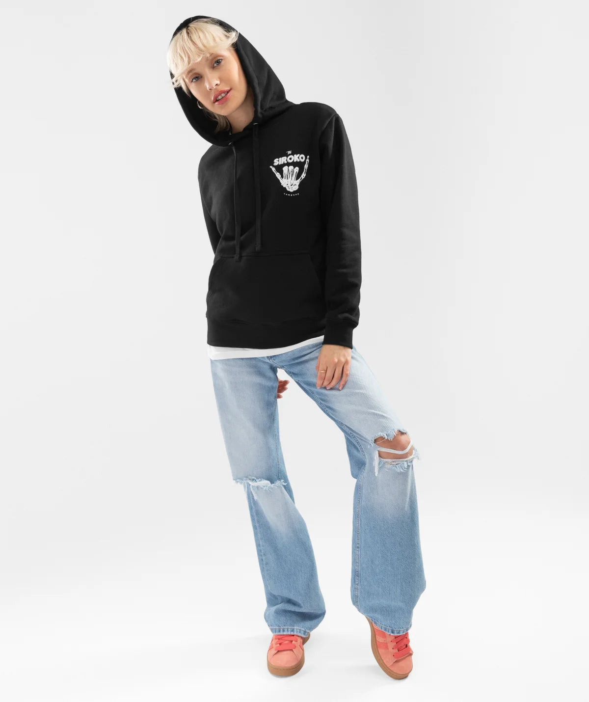 Siroko Damen Vibes Hoodie