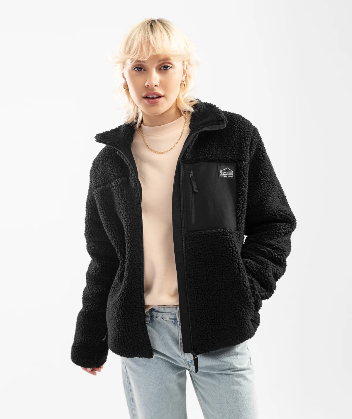 Siroko Damen Sherpa-Jacke