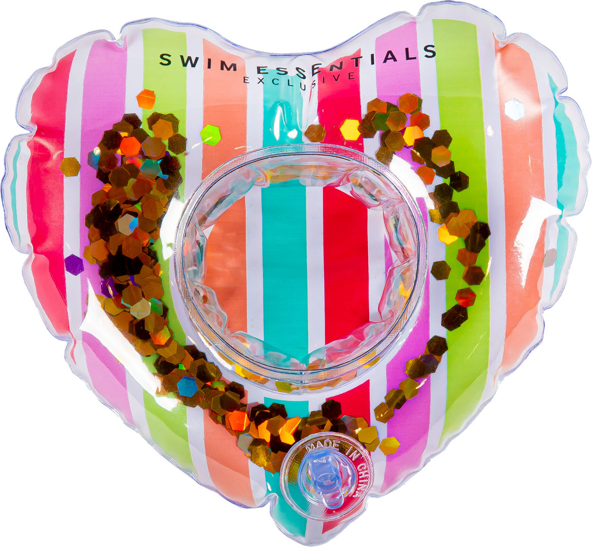 Swim Essentials | Getränkehalter | Rainbow Herz