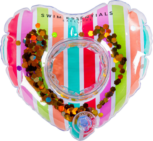 Swim Essentials | Porte-gobelet | Cœur Arc-en-ciel