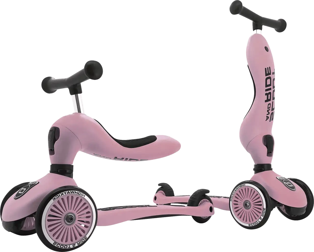 Scoot and Ride Laufrad / Dreirad | Highwaykick 1 | Rose